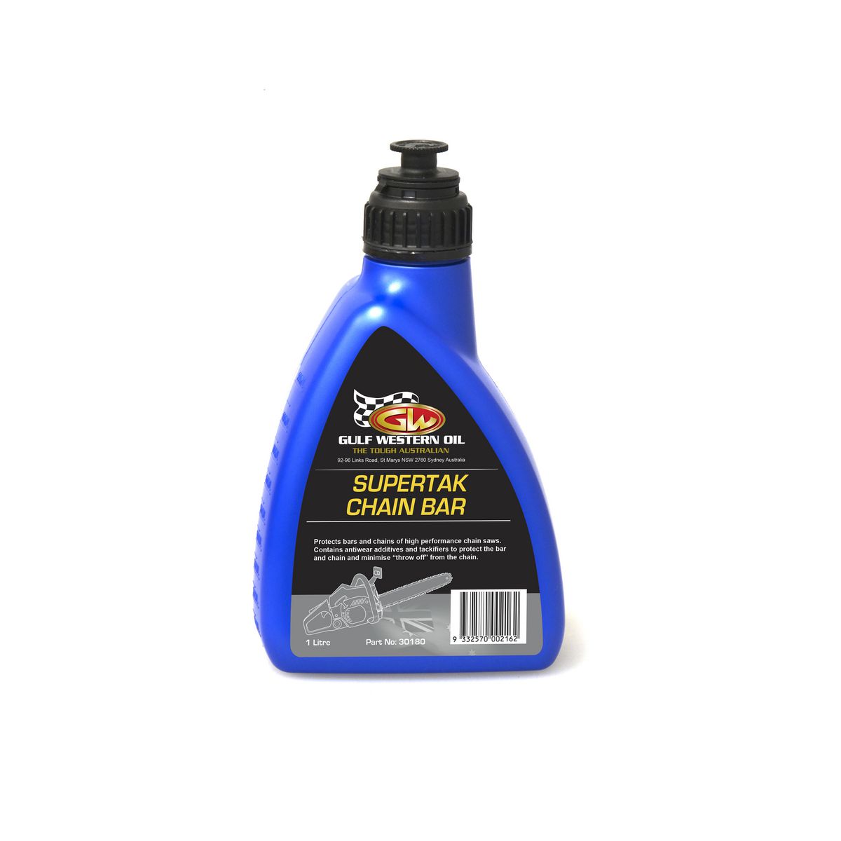Gulf Western Supertak Chain Bar Oil 1L 30180