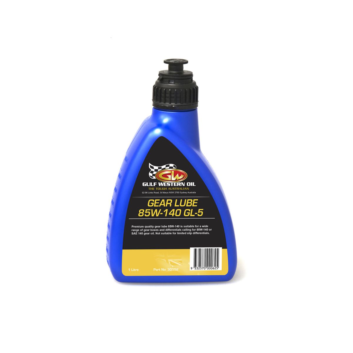 Gulf Western 85W-140 Gear Oil 1L 30152