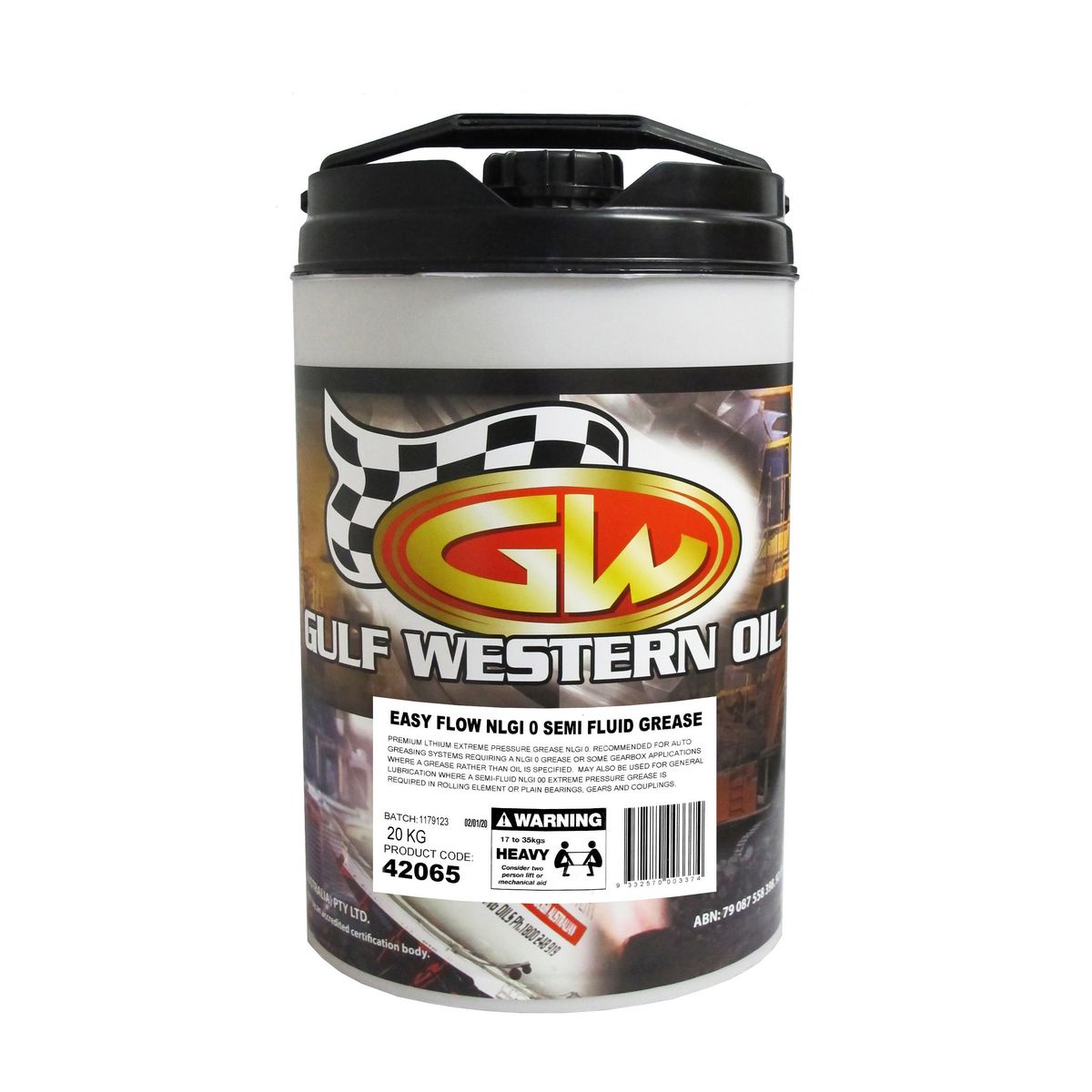 Gulf Western Easy Flow EP Grease 20L 42065