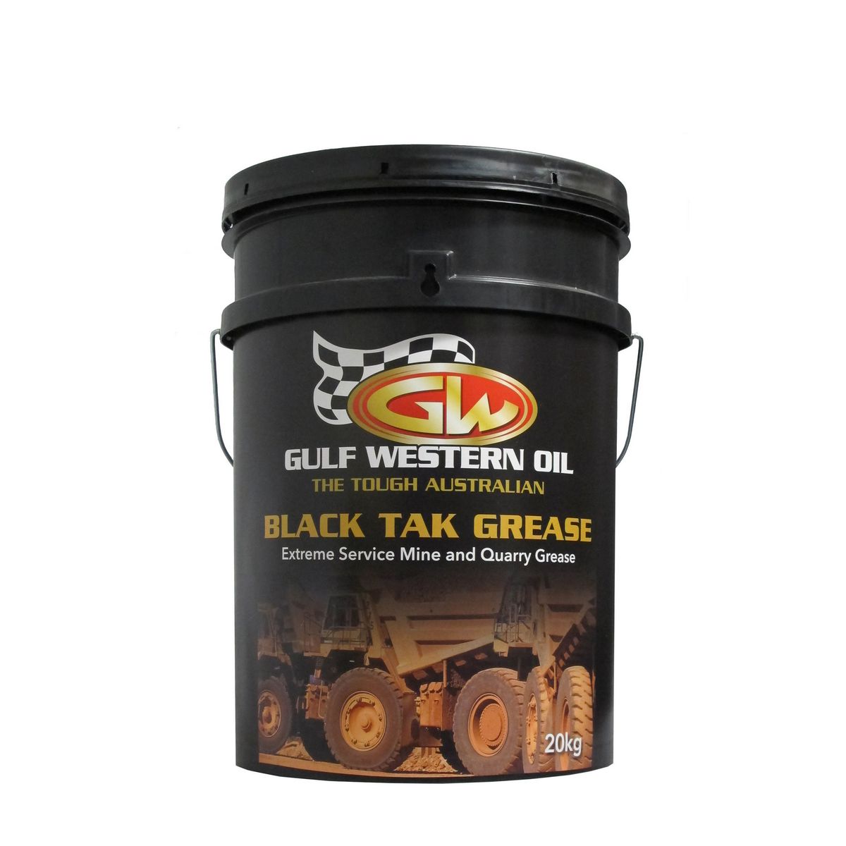 Gulf Western Black Tak M Moly Grease 20kg 42052