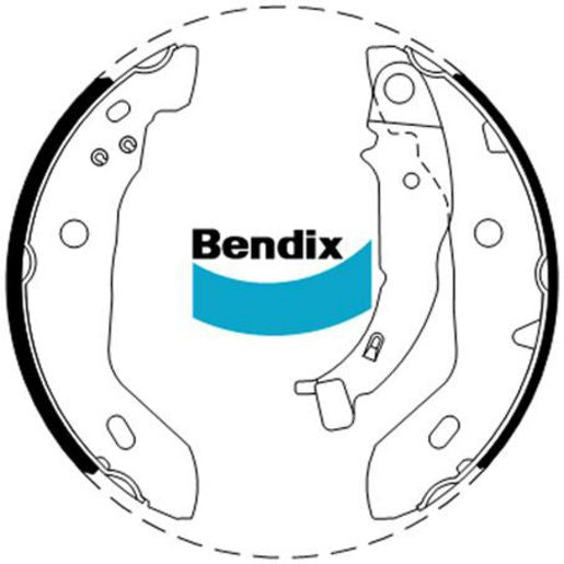 Bendix Brake Shoe Set BS5016