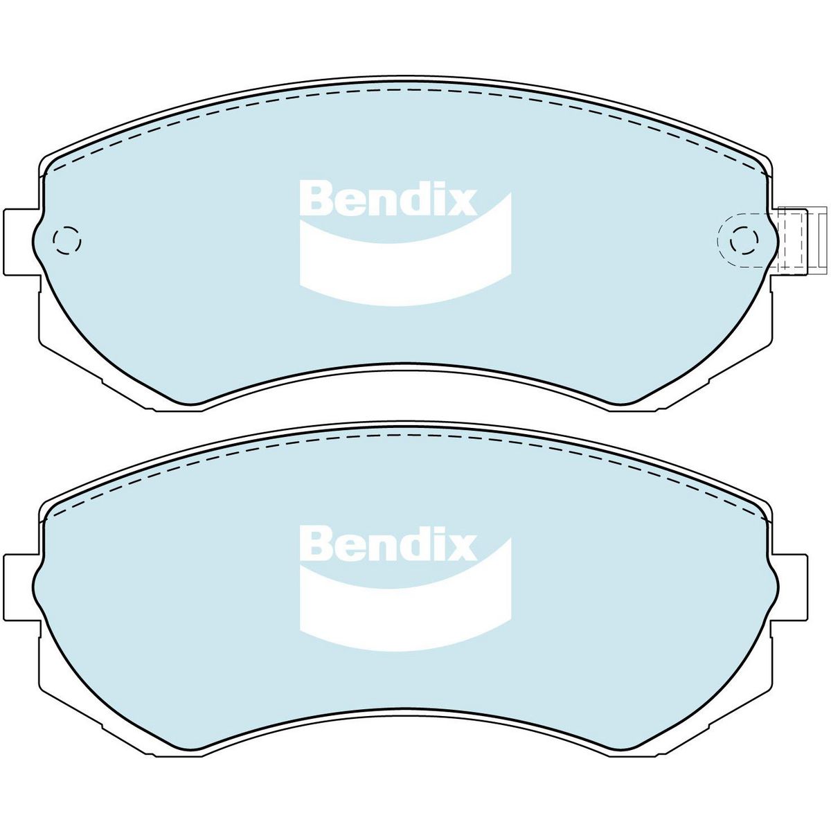 Bendix Heavy Duty Brake Pad Set DB1148 HD