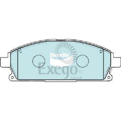 Bendix Heavy Duty Brake Pad Set Front DB1333 HD
