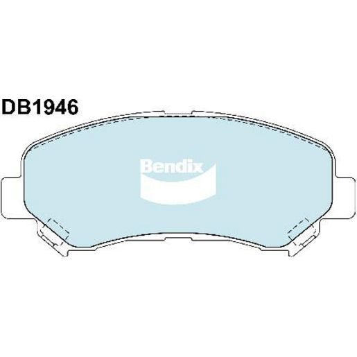 Bendix General CT Brake Pad Set Front DB1946 GCT