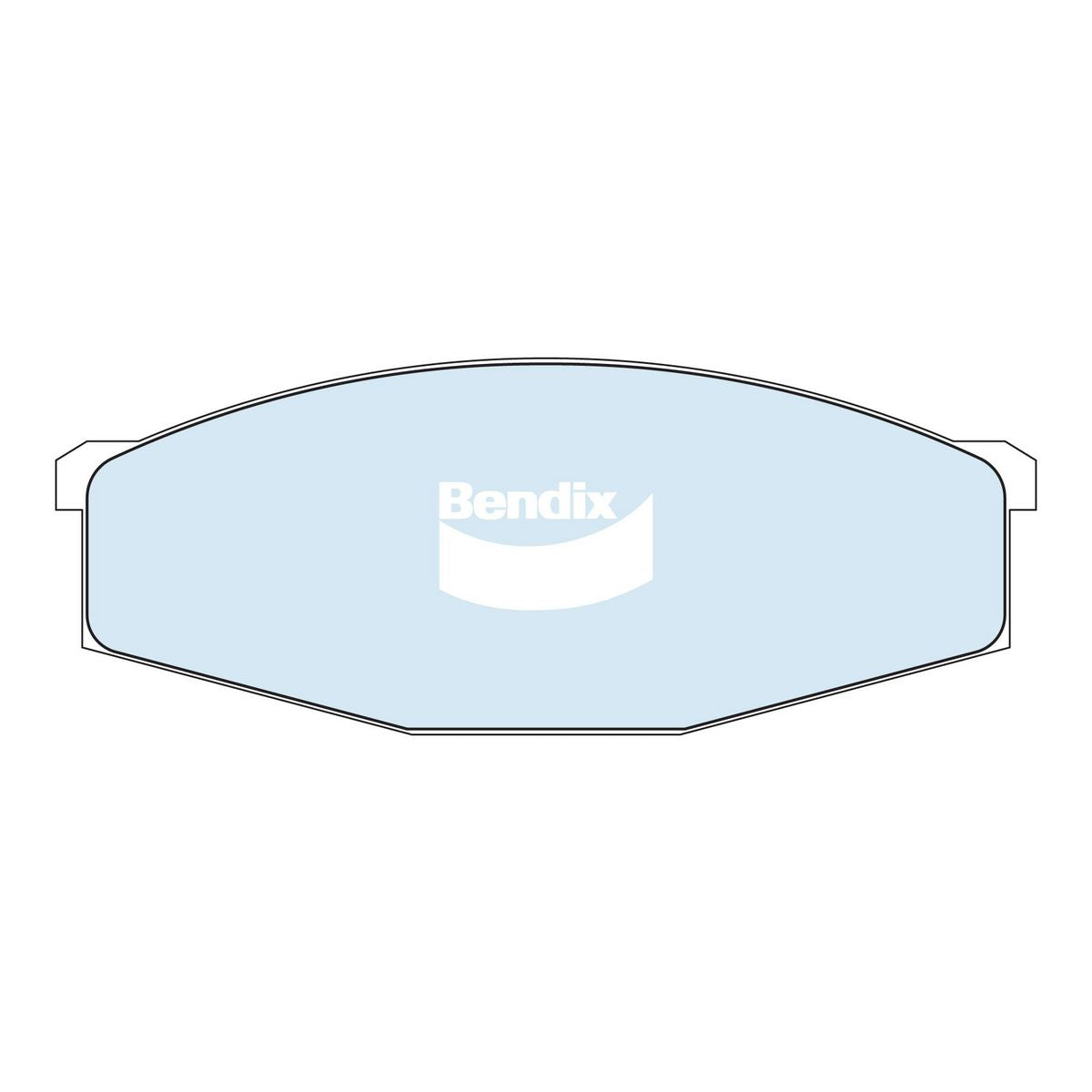 Bendix Heavy Duty Brake Pad Set Front DB321 HD