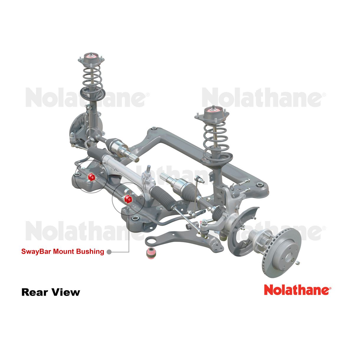 Nolathane - Sway Bar - Mount Bushing Kit 421004