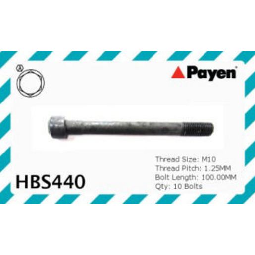 Payen Bolt Set-Cylinder Head HBS440