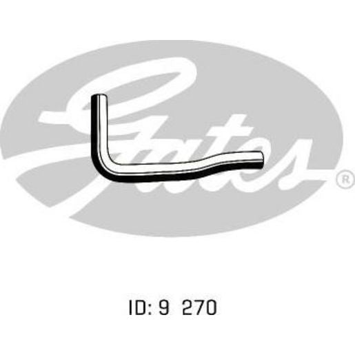 Gates Radiator Hose 02-1229