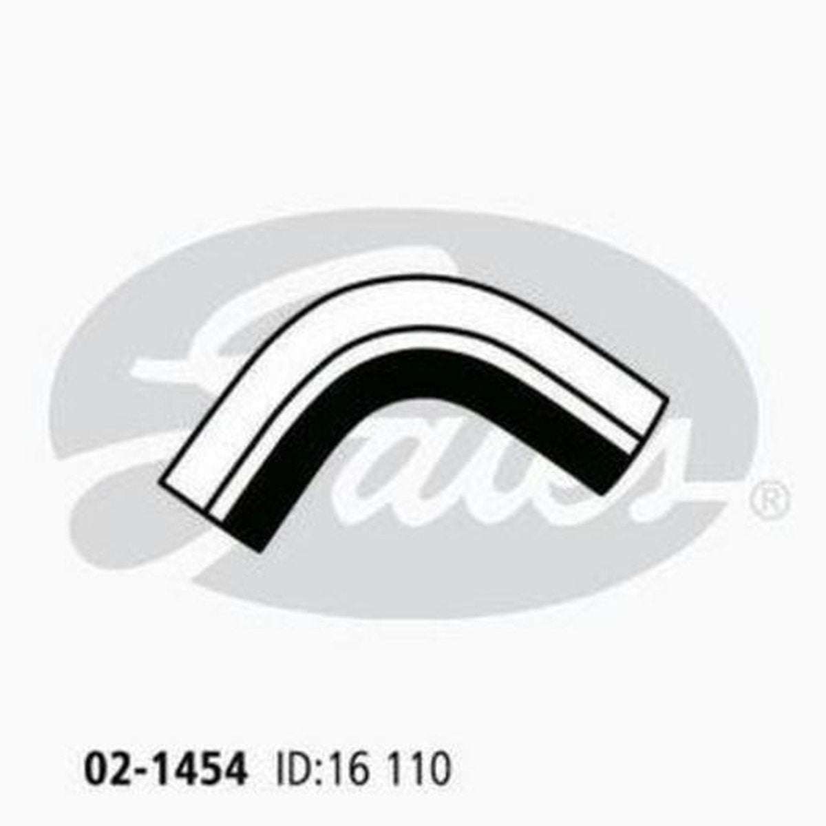 Gates Radiator Hose 02-1454