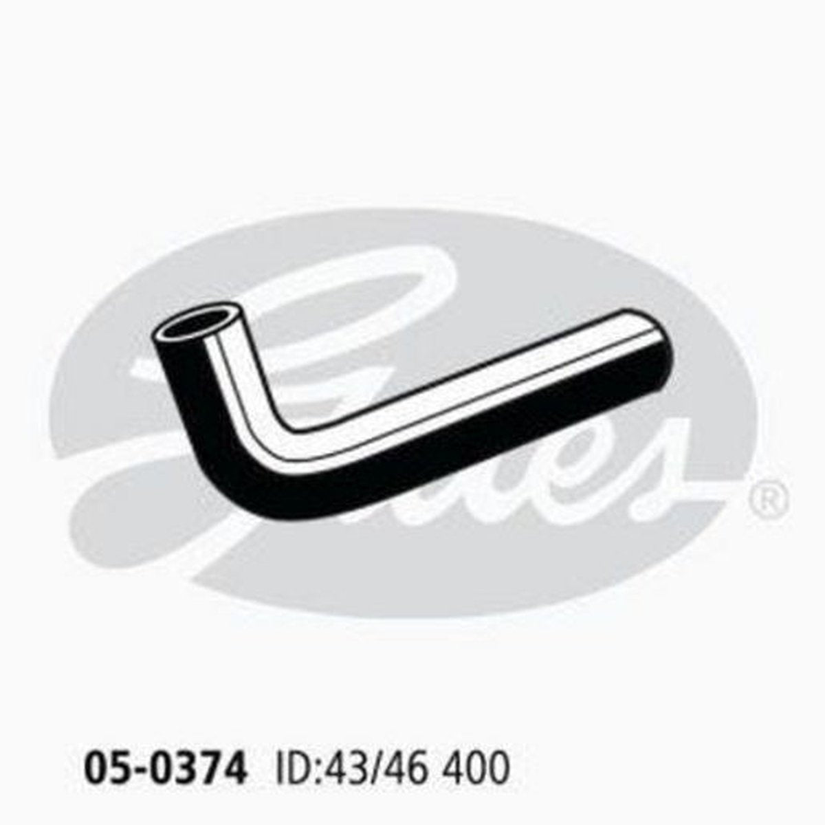 Gates Radiator Hose 05-0374