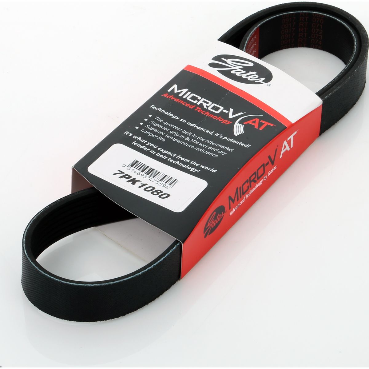 Gates Ribbed Belt 7PK1080