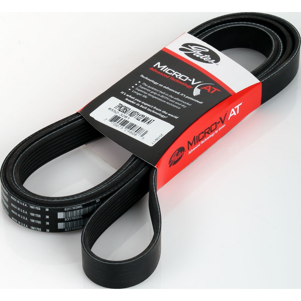 Gates Ribbed Belt 7PK2850