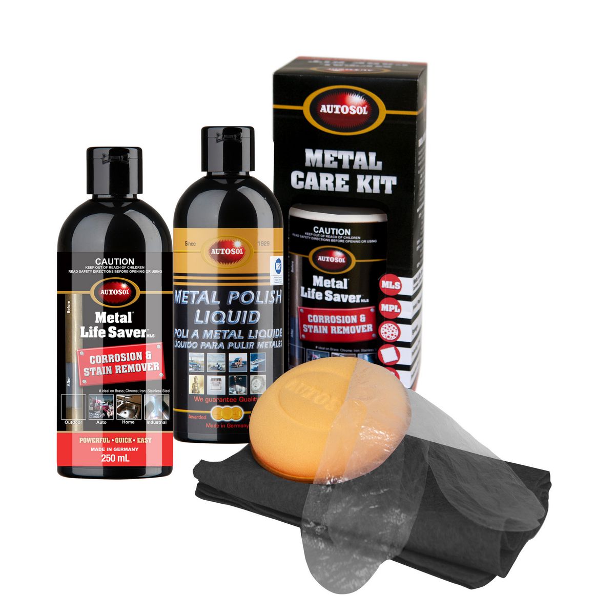 Autosol Metal Care Rejuvenation Kit AMCK