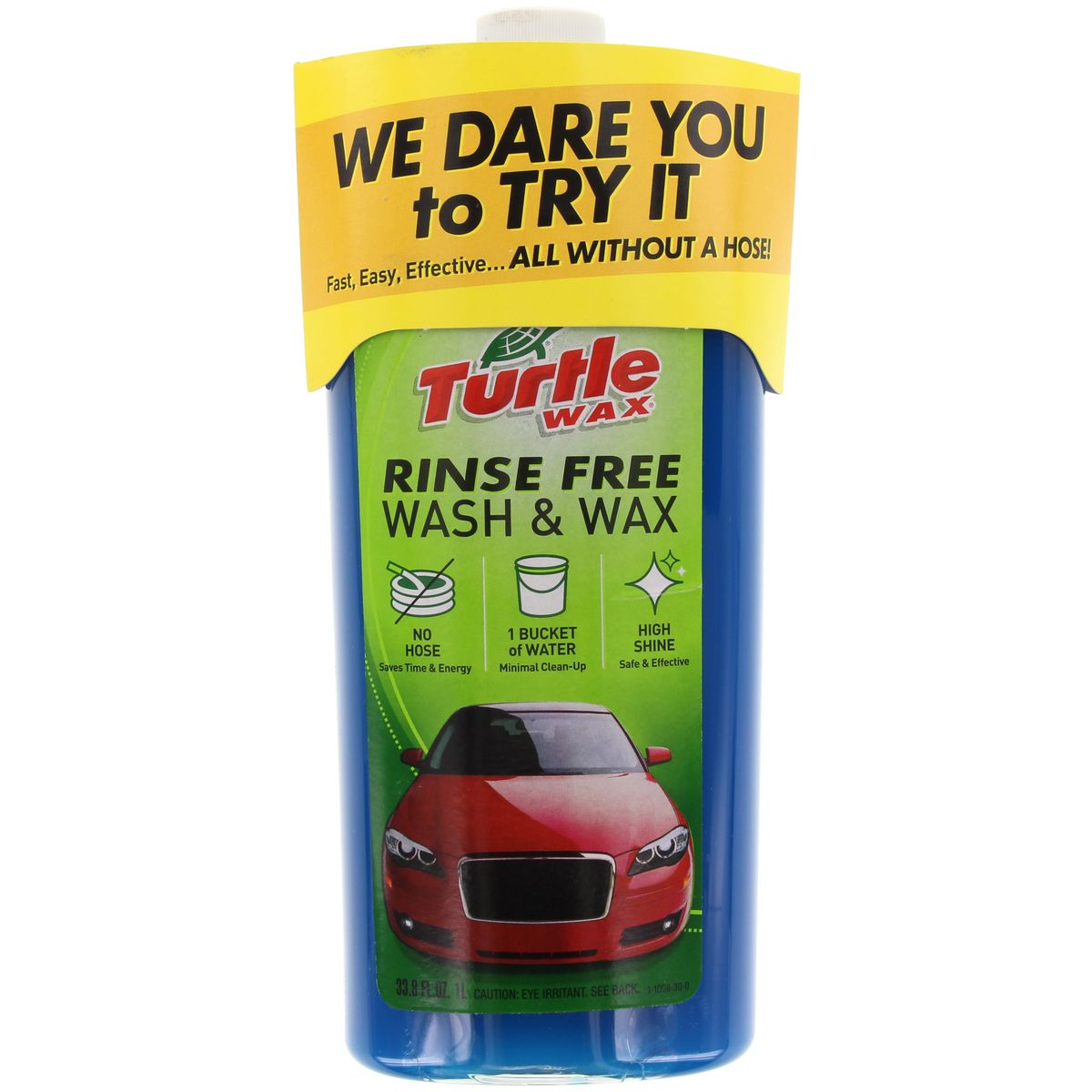 Turtle Wax Rinse Free Wash & Wax 1Ltr T8