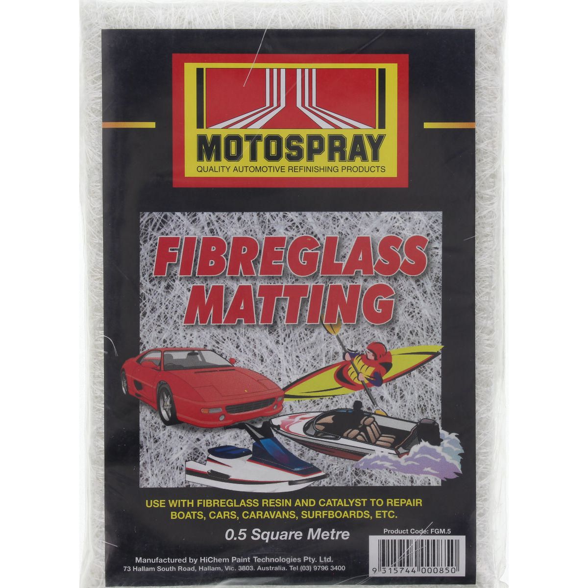 HiChem Motospray Fibreglass Matting FGM.5