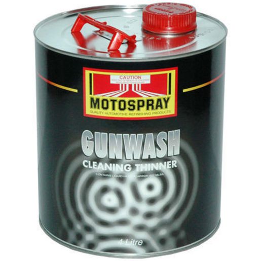 HiChem Motospray Spray Gun Cleaning Thinner 4L GUN4