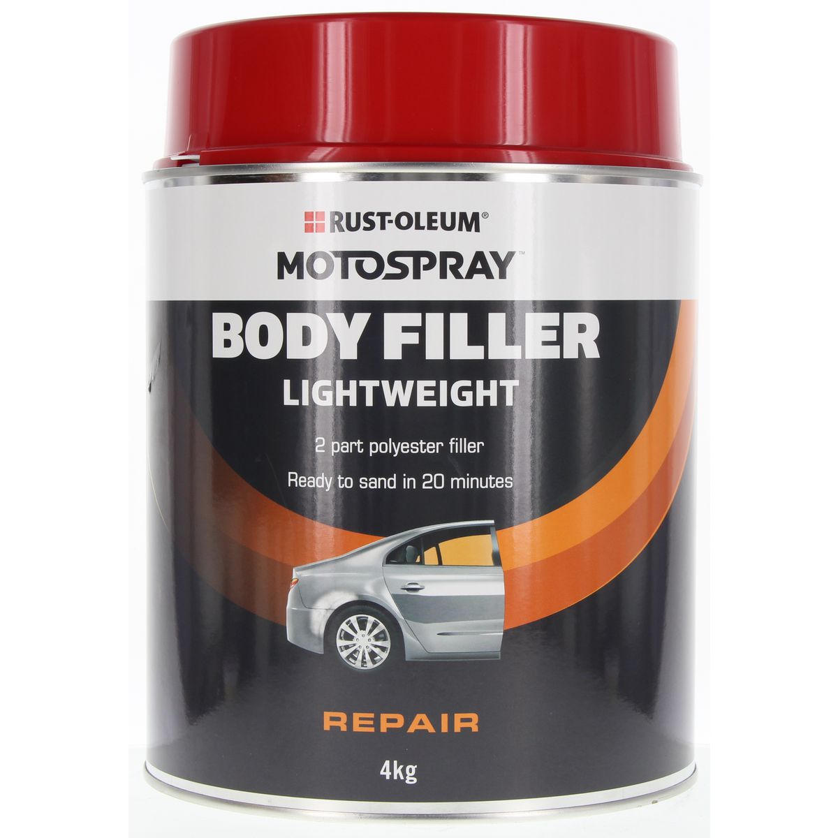 HiChem Motospray Body Filler 4Kg LW4