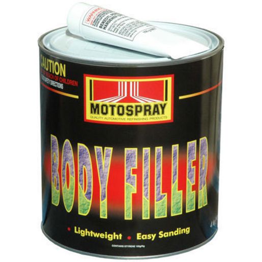 HiChem Motospray Body Filler 4Kg LW4