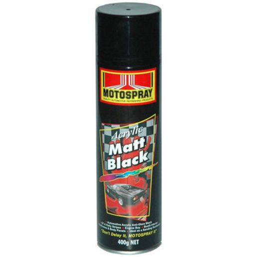 HiChem Motospray Gt Matt Black 400G MB400