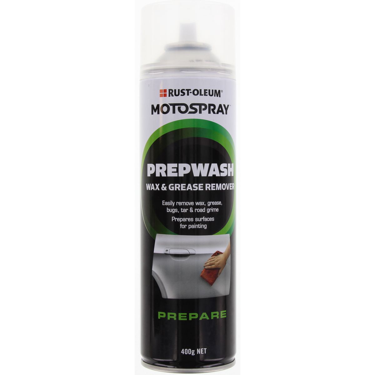 HiChem Motospray Prepwash Wax & Grease Remover 400G PREP400