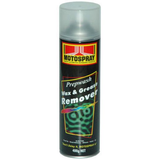 HiChem Motospray Prepwash Wax & Grease Remover 400G PREP400