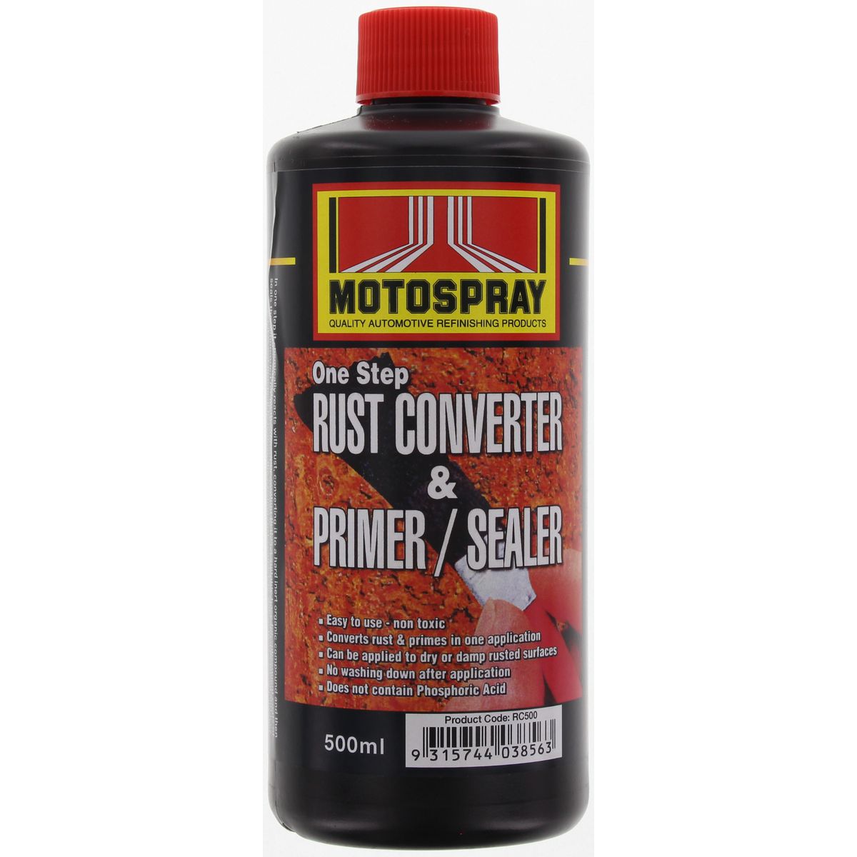 HiChem Motospray Rust Converter 500Ml RC500