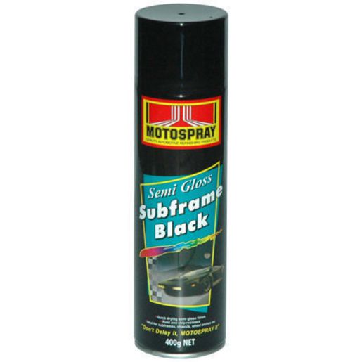 HiChem Motospray Subframe Gloss Black Enamel 400G SF400