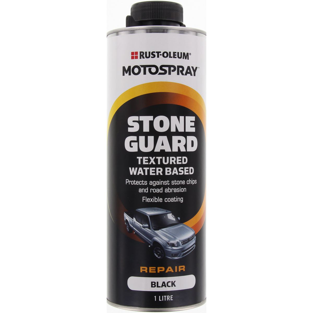 HiChem Motospray Stone Guard (Water Based) Black 1Ltr SGWB1.15