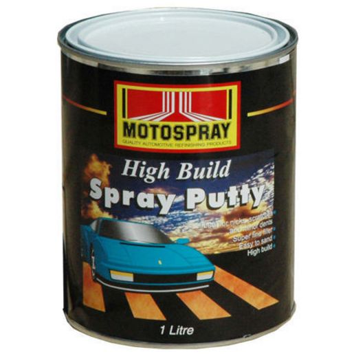 Hichem Motospray High Build Spray Putty 1ltr SPG1