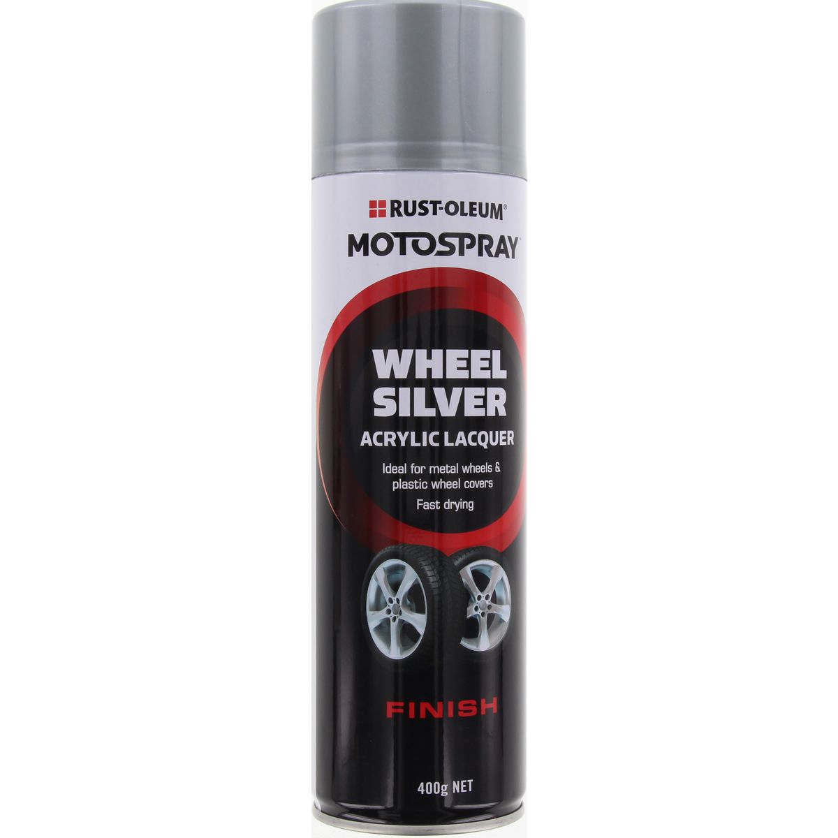 HiChem Motorspray Acrylic Wheel Silver 400G WSL400