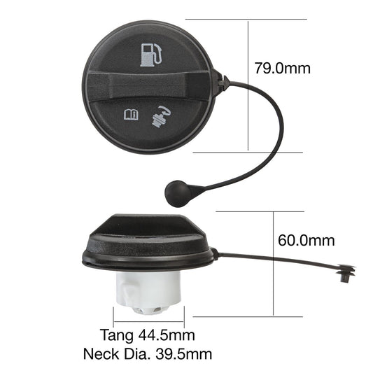 Tridon Fuel Cap (Non Locking) TFNL243