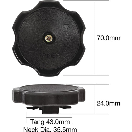 Tridon Oil Cap TOC509