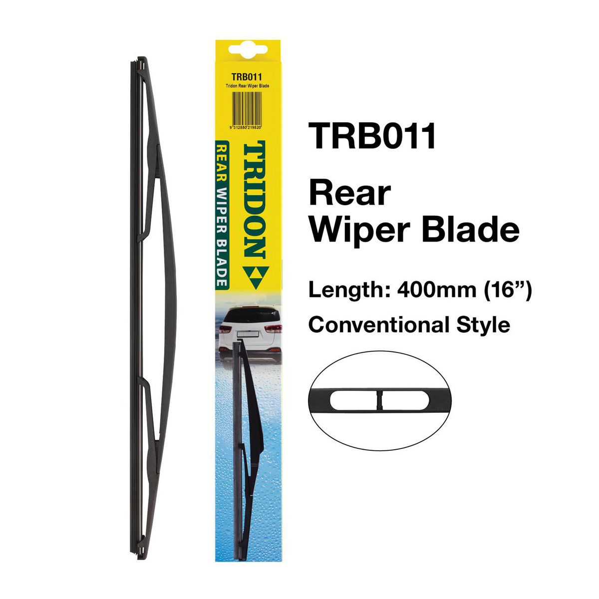 Tridon Wiper Tridon Rear Blade TRB011