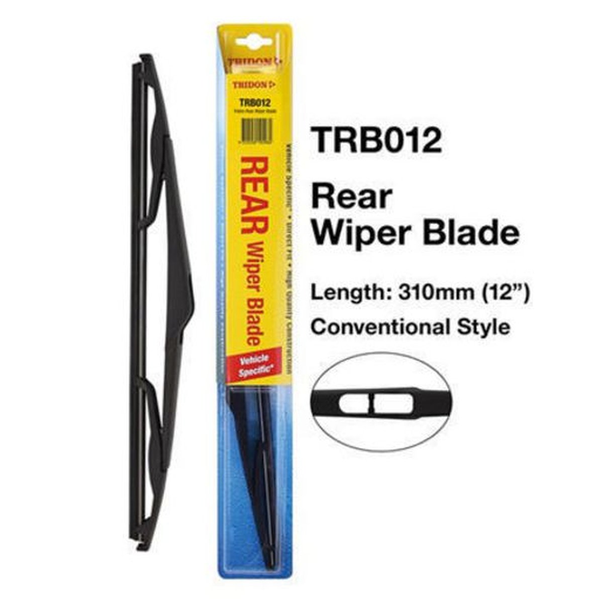 Tridon Wiper Tridon Rear Blade TRB012