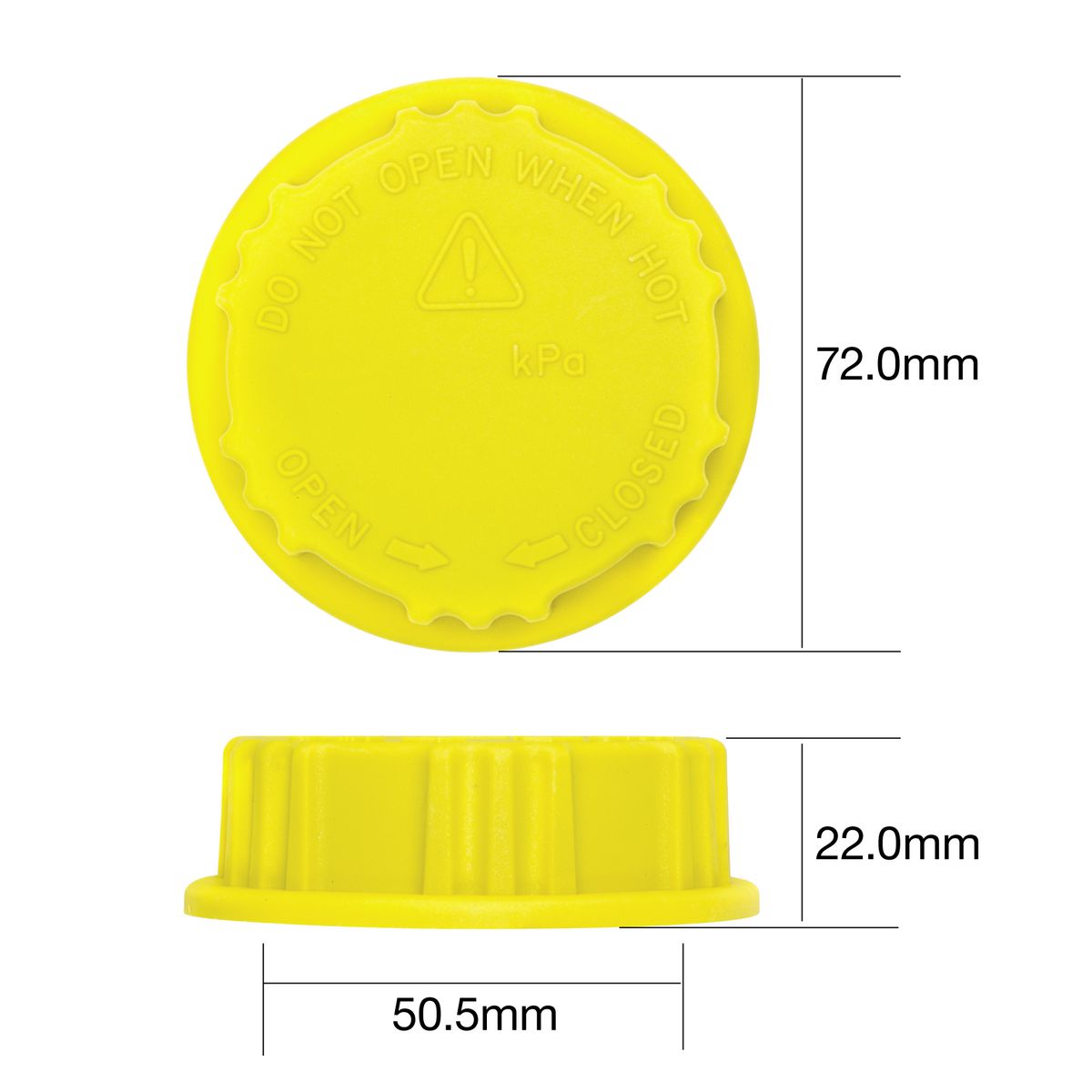 Tridon Recovery Radiator Cap CY18125