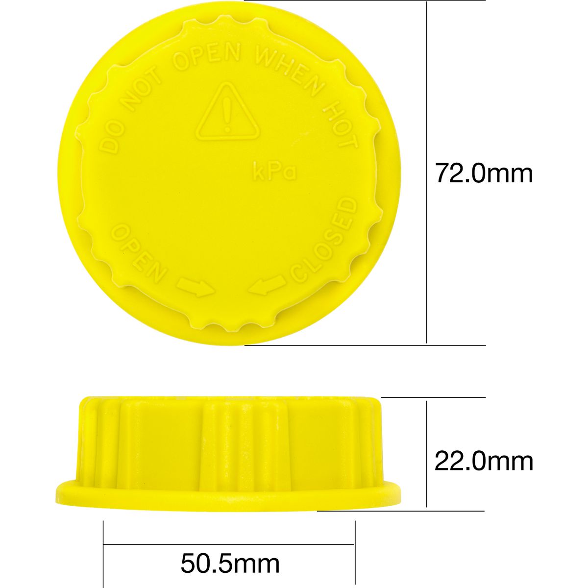 Tridon Recovery Radiator Cap CY18125