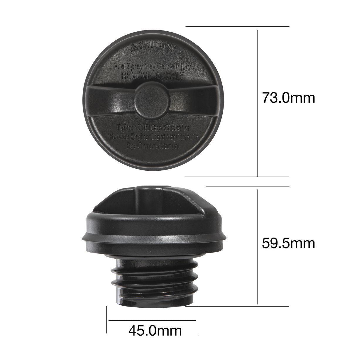 Tridon Fuel Cap (Non Locking) TFNL237