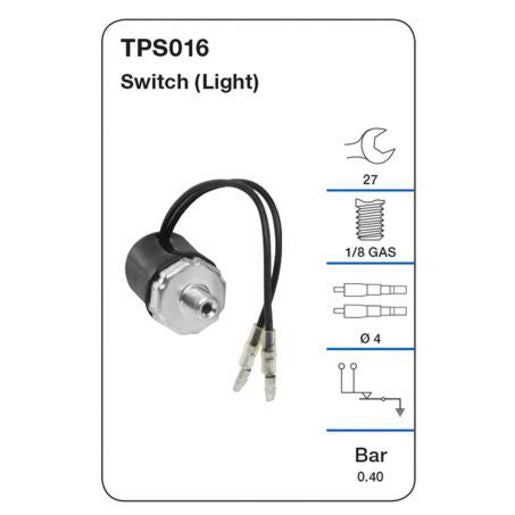 Tridon Oil Pressure Switch TPS016