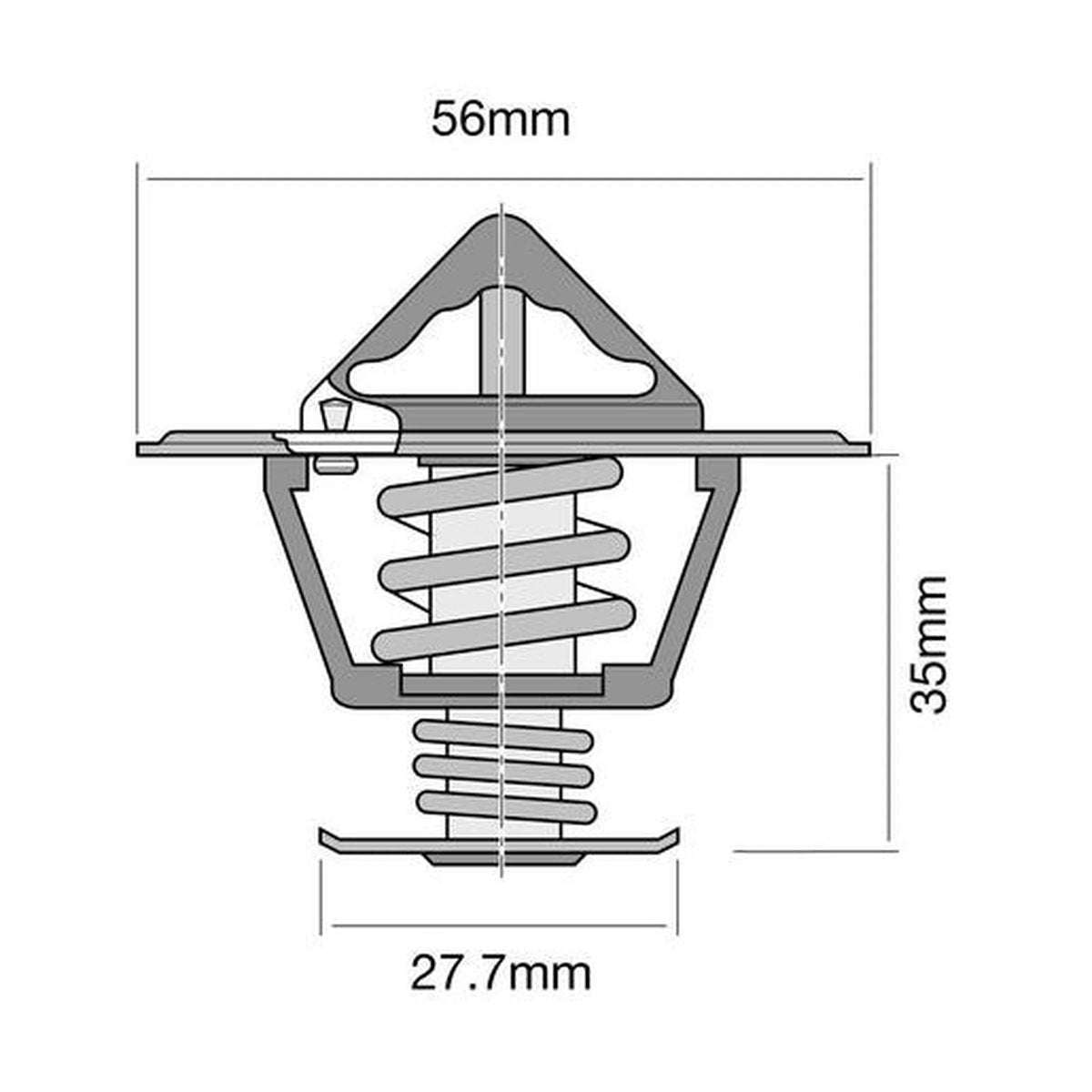 Tridon Thermostat (High Flow) TT296-180