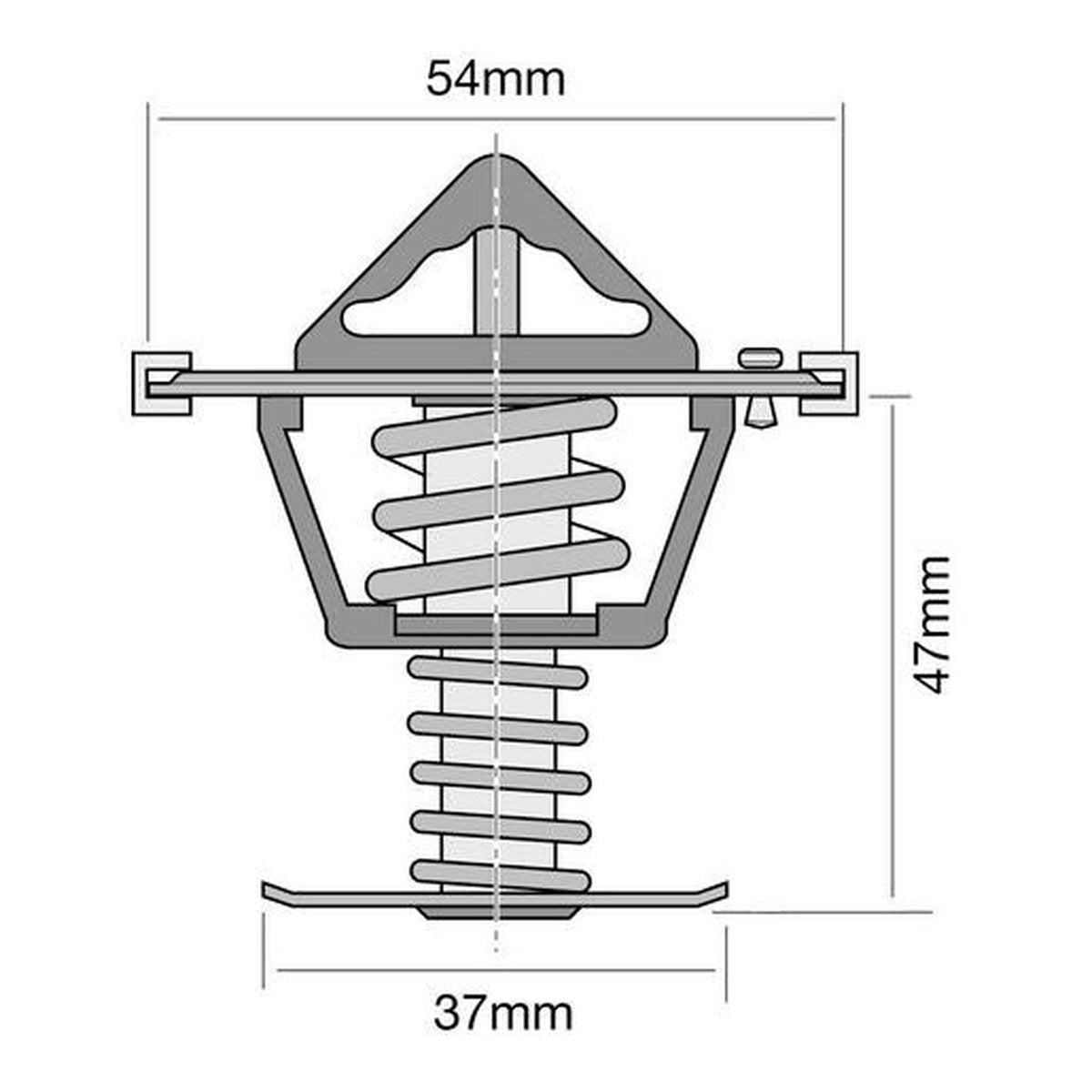 Tridon Thermostat (High Flow) TT456-187