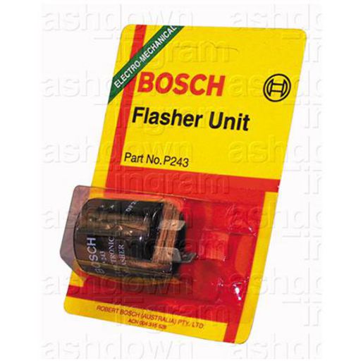 Bosch Flasher Relay 24V Electronic 173W (Max) - 3 Terminals P243