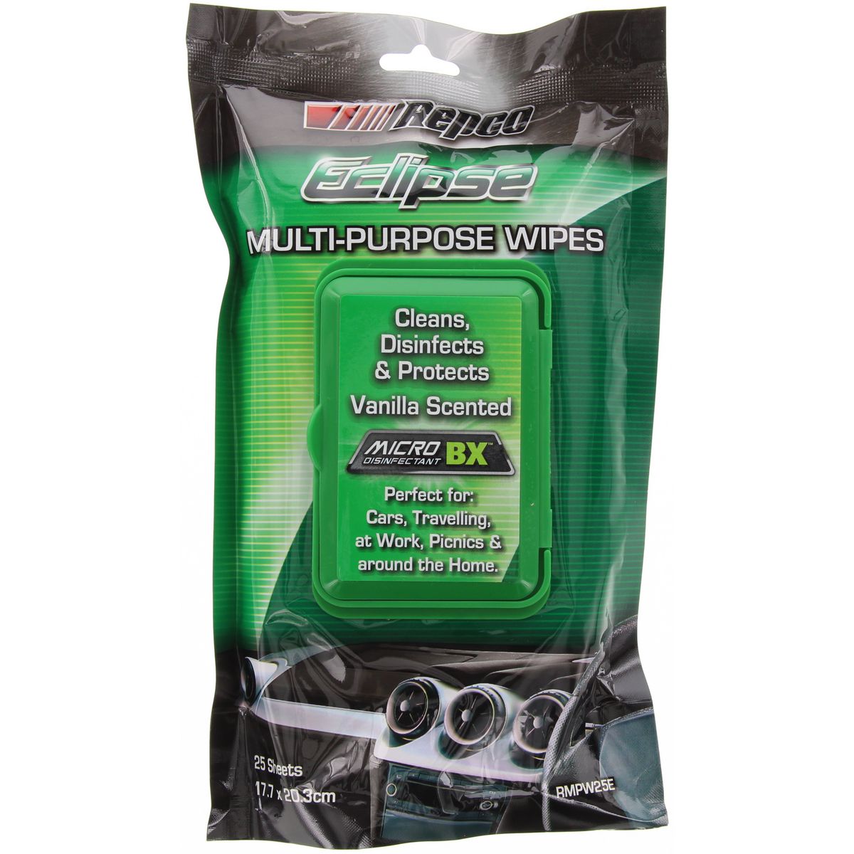Eclipse Multi Purpose Cleaning Wipes 25Pk RMPW25E