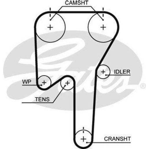 Gates Timing Belt T1071