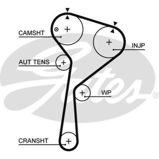 Gates Timing Belt T1578