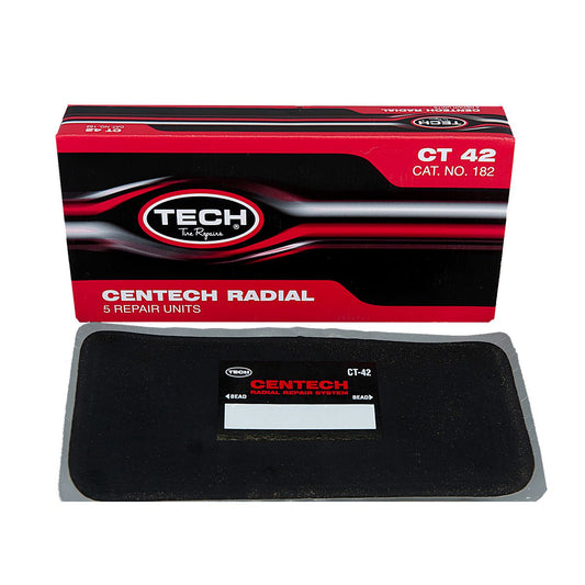 Tech Tire Repair Ct-42 Radial 125mm X 250mm Box 5 182