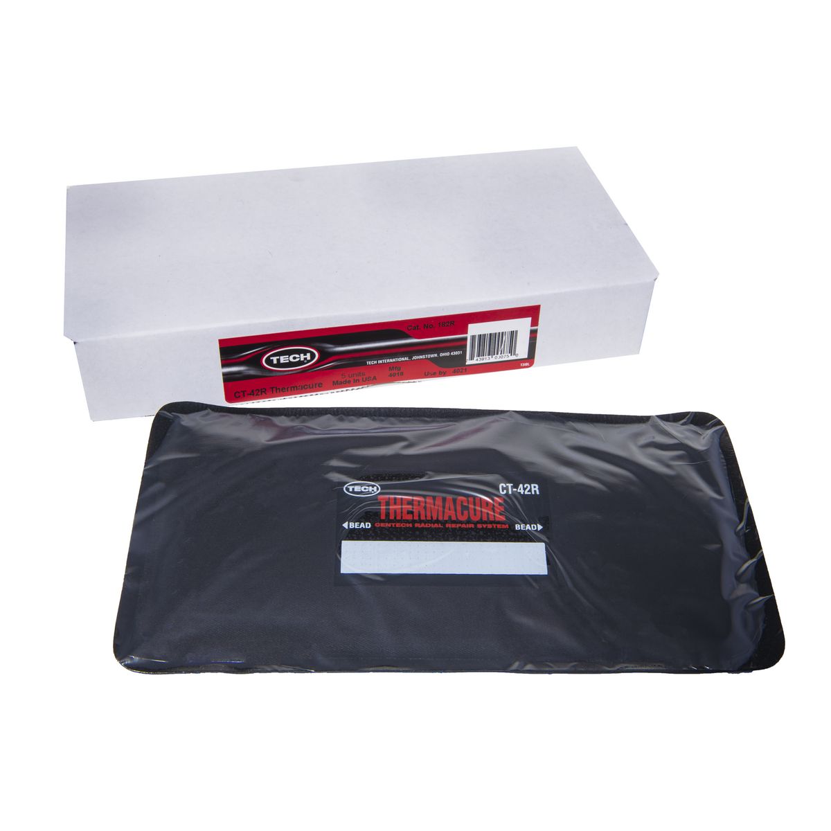 Tech Tire Repair Ct-42R T/Cure Radial 125X250 Box5 182R