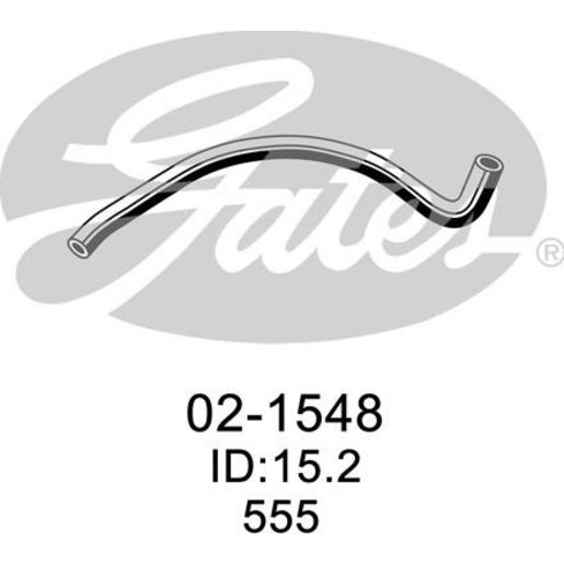 Gates Heater Hose 02-1548