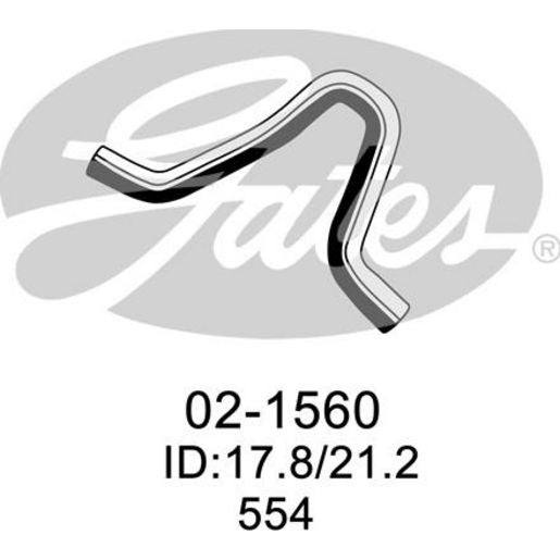 Gates Heater Hose 02-1560