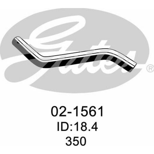 Gates Heater Hose 02-1561