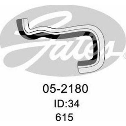 Gates Radiator Hose 102391